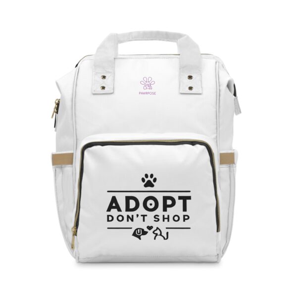 Adopt don't Shop Multifunctional Backpack by Pawrpose