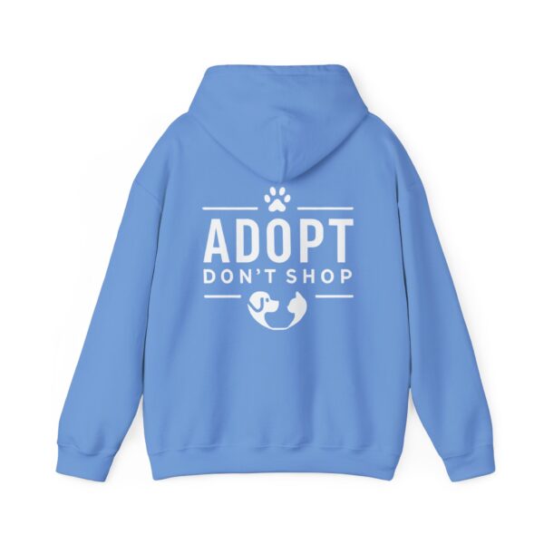 Adopt Don't Shop Hooded Sweatshirt by Pawrpose - Image 14