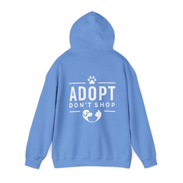 Adopt Don't Shop Hooded Sweatshirt by Pawrpose - Image 15