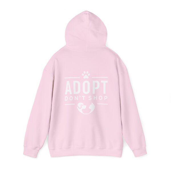 Adopt Don't Shop Hooded Sweatshirt by Pawrpose - Image 27