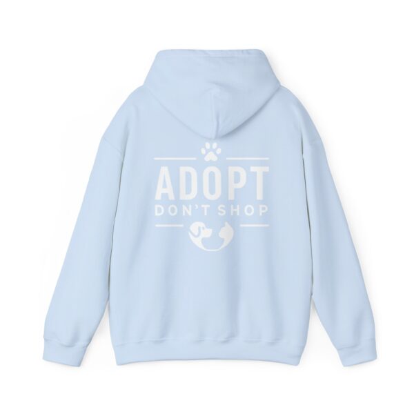 Adopt Don't Shop Hooded Sweatshirt by Pawrpose - Image 11